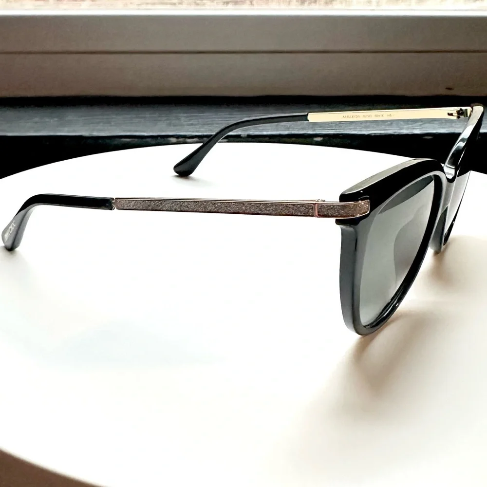 🌺JIMMY CHOO🌺 Axelle/G/S Cat Eye Butterfly Sunglasses - Picture 8 of 16